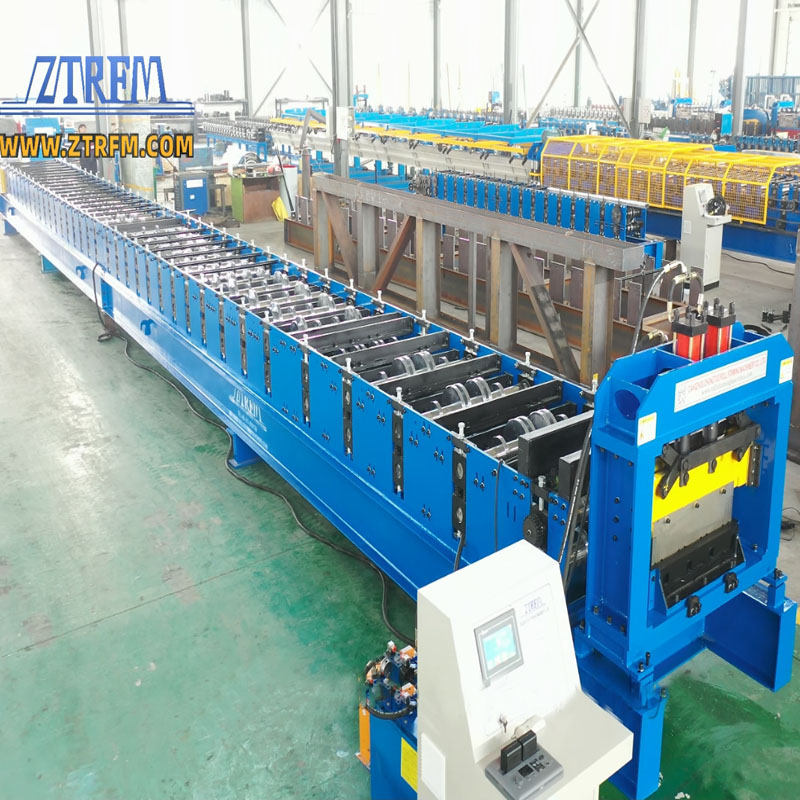 4118云顶集团冷弯#闭口楼承板机 推动建筑行业自动化发展的利器